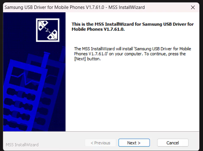 install samsung usb driver s1